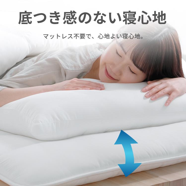 IRIS OHYAMA（アイリスオーヤマ） 敷布団 シングル 丸洗い 洗える