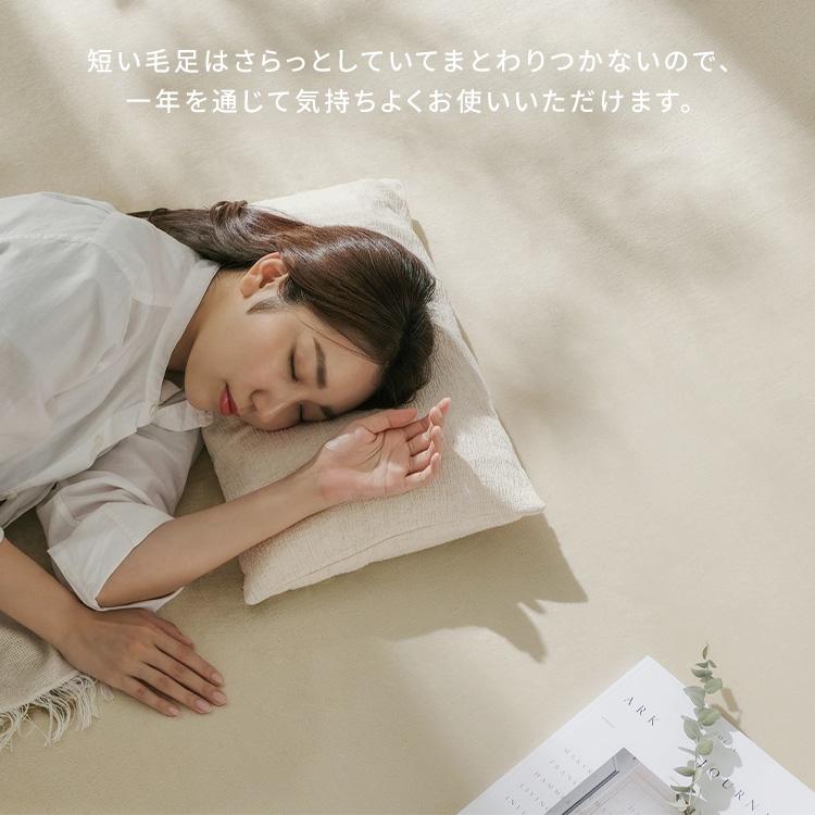 ラグ カーペット ラグマット 3畳 厚手 4.5cm 高反発 つまづきにくい ホットカーペット 防音 子ども 北欧 アイリスオーヤマ ACRNS 1824 *_9
