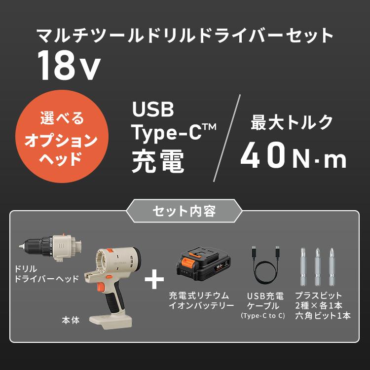 IRIS OHYAMA（アイリスオーヤマ） 電動ドライバー 充電式 マルチツール