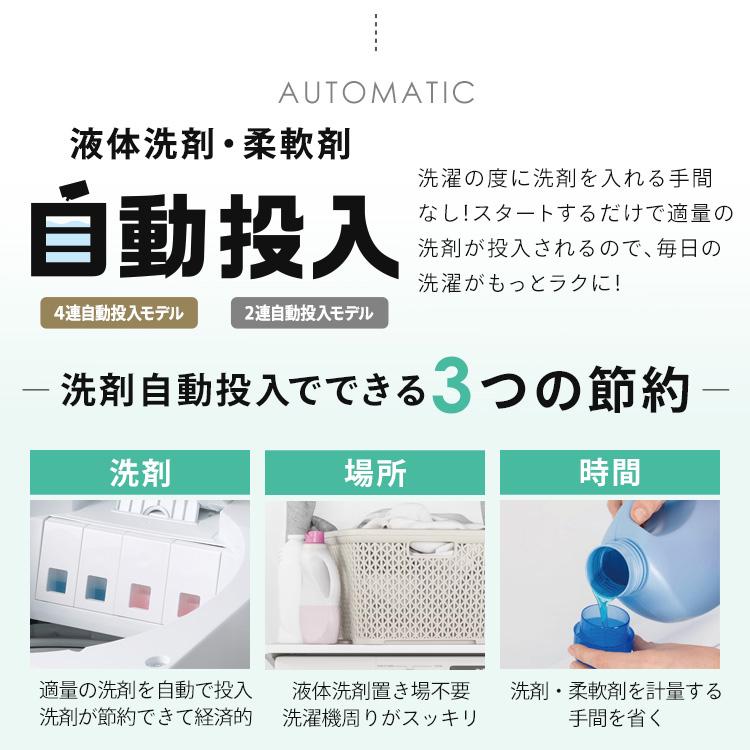 洗濯機 8kg 縦型 アイリスオーヤマ 自動投入 全自動洗濯機 縦型洗濯機 新品 ガチ落ち 極渦洗浄 シンプル 新生活 OSH 4連 TCW-80A02-W *の画像
