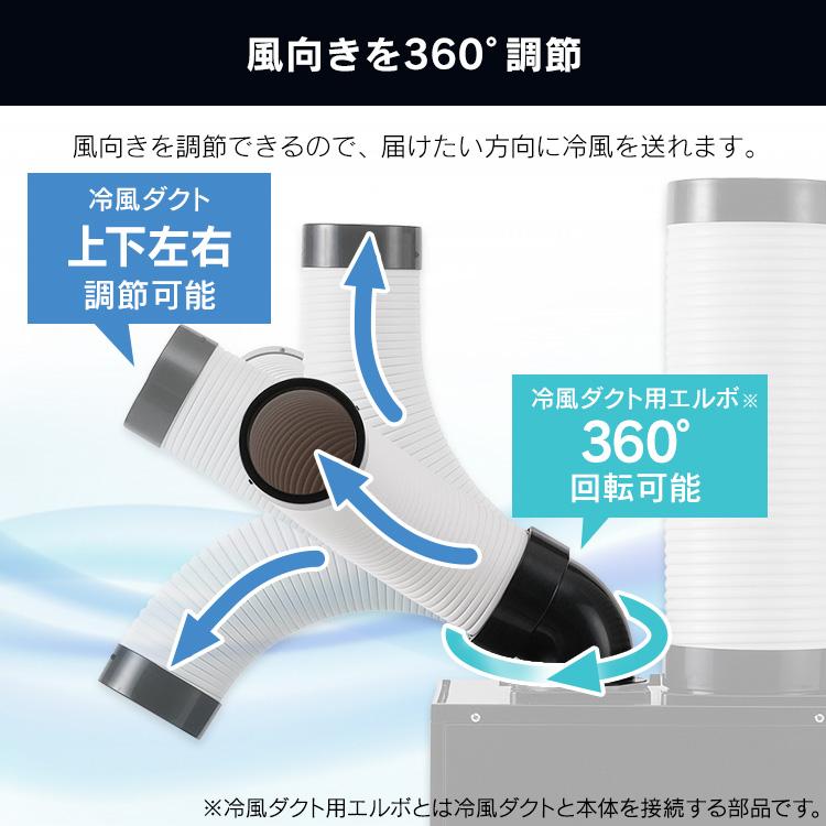 IRIS OHYAMA（アイリスオーヤマ） スポットクーラー 業務用 100V 排気
