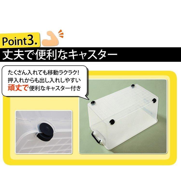 アイリスオーヤマ 丈夫なキャリーケース ネイビー/クリア 6個セット Amazon｜アイリスオーヤマ(IRIS) タフキャリー ネイビー/クリア