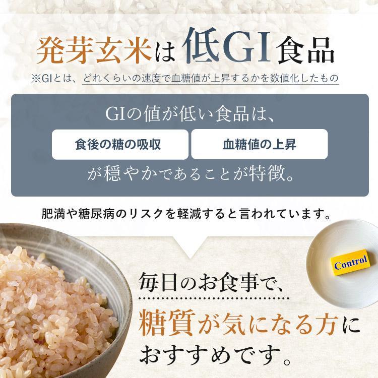 発芽玄米 3kg 送料無料 玄米 無洗米 発芽米 1.5kg 2袋セット 食物繊維 GABA 健康食品 アイリスフーズ｜petkan｜07