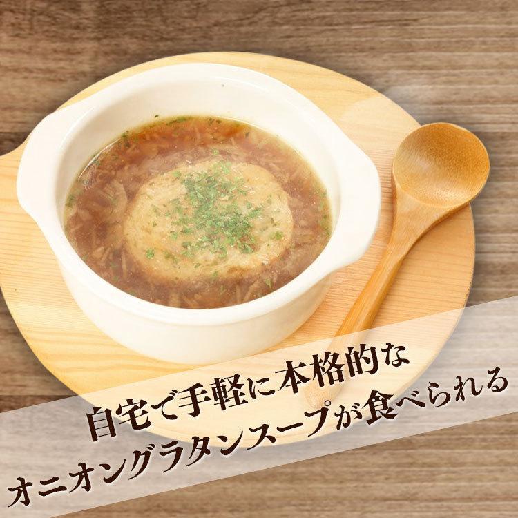 スープ 国産品 オニオングラタンスープ 玉ねぎスープ オニオンスープ インスタントスープ 4食 フリーズドライ 保存食  チーズブレッド 非常食 [K] | IRIS OHYAMA | 01