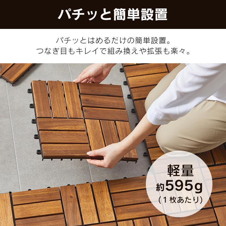 IRIS OHYAMA（アイリスオーヤマ） ウッドパネル 天然木 アカシア