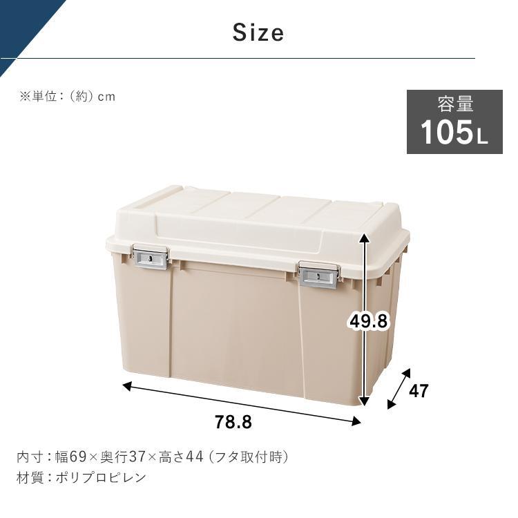 IRIS OHYAMA（アイリスオーヤマ） 屋外 収納ボックス 105L 屋外収納庫