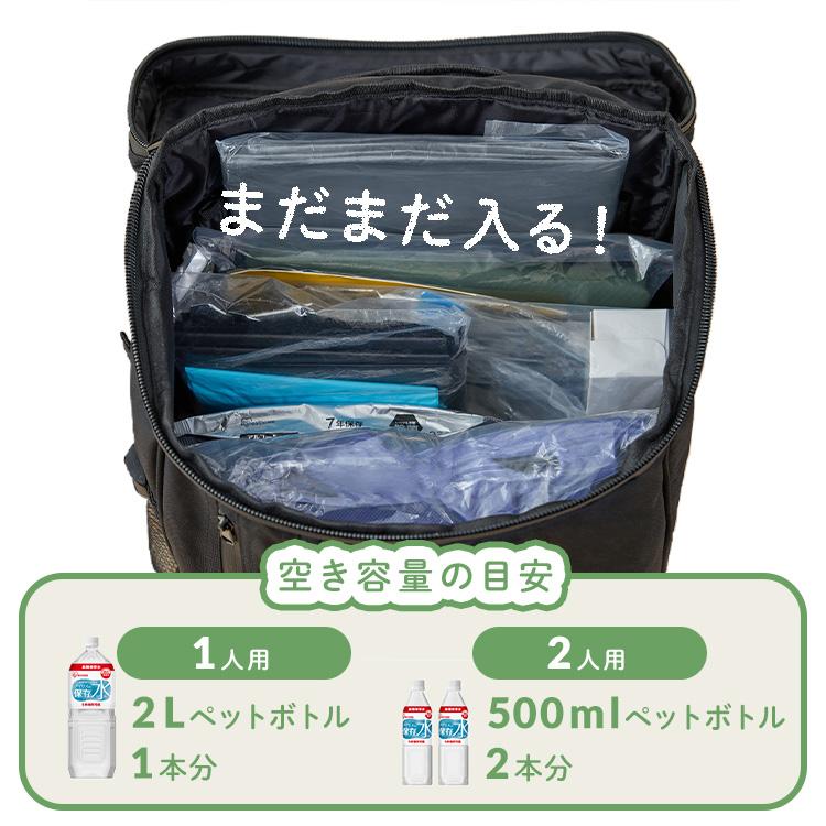 アイリスオーヤマ　防災リュックセット　2人用　54点セット IRIS OHYAMA（アイリスオーヤマ） 防災グッズ セット 防災リュック