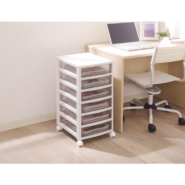 IRIS OHYAMA（アイリスオーヤマ） レターケース a4 6段 深型 書類