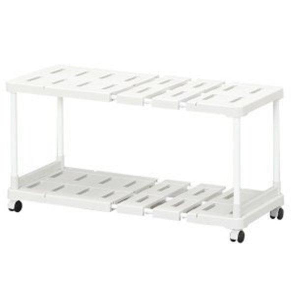 押し入れ 収納 棚 キャスター付き ワゴン 布団収納ラック 押し入れラック 押入れ クローゼット 布団ラック アイリスオーヤマ SOR-370W * の商品画像