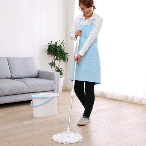 IRIS OHYAMA（アイリスオーヤマ） 回転モップ専用モップ（KMT-420