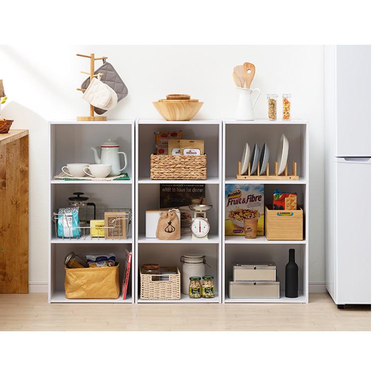 ☆メルクリさま専用☆アイリスオーヤマ カラーボックス３段 （ブラウン） アイリスオーヤマ 棚 本棚 カラーボックス 3段 収納ボックス 幅