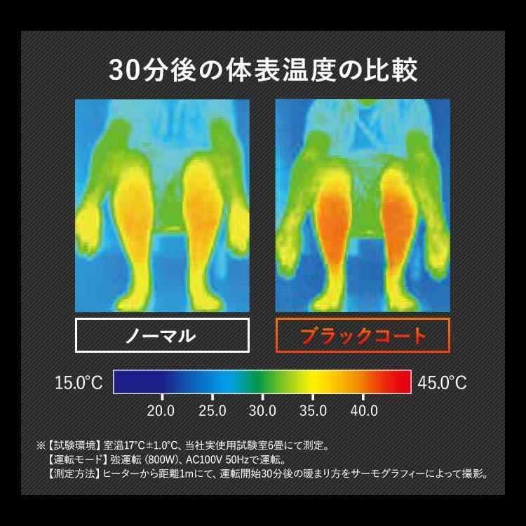 電気ストーブ 800W ストーブ ヒーター 暖房器具 暖房 左右首振り 遠赤外線 おしゃれ 小型 節電 電気代 自動切タイマー 電気ヒーター アイリスオーヤマ IESB-S800｜petkan｜05