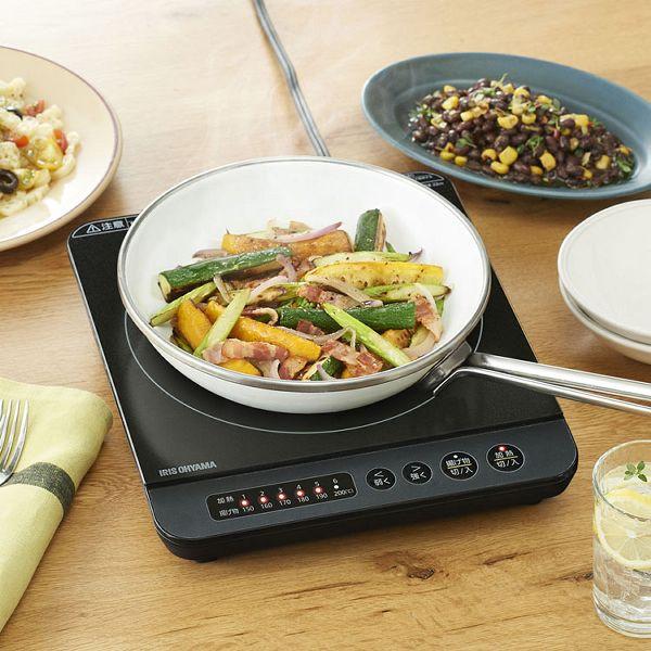 IHクッキングヒーター 卓上 1口 IHコンロ コンパクト 黒 ブラック アイリスオーヤマ 1400W IHK-TK52-B :516502:megastore Yahoo!店 - 通販 - Yahoo!ショッピング IHクッキングヒーター 卓上 1口 IHコンロ コンパクト 黒 ブラック アイリスオーヤマ 1400W IHK-TK52-B :516502:megastore Yahoo!店 - 通販 - Yahoo!ショッピング