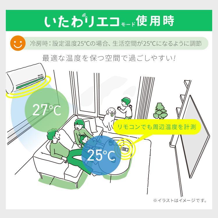 IRIS OHYAMA（アイリスオーヤマ） エアコン 6畳用 節電 電気代 省エネ