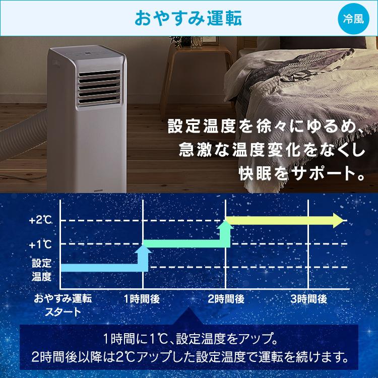 ポータブルクーラー 移動式エアコン ポータブルエアコン アイリス