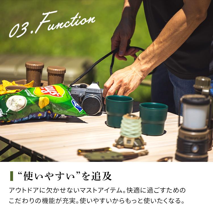 アウトドアテーブル テーブル キャンプ アウトドア キャンプ用品 テーブル ウッドグレインテーブル ナチュラル アイリスオーヤマ WGT-700_8