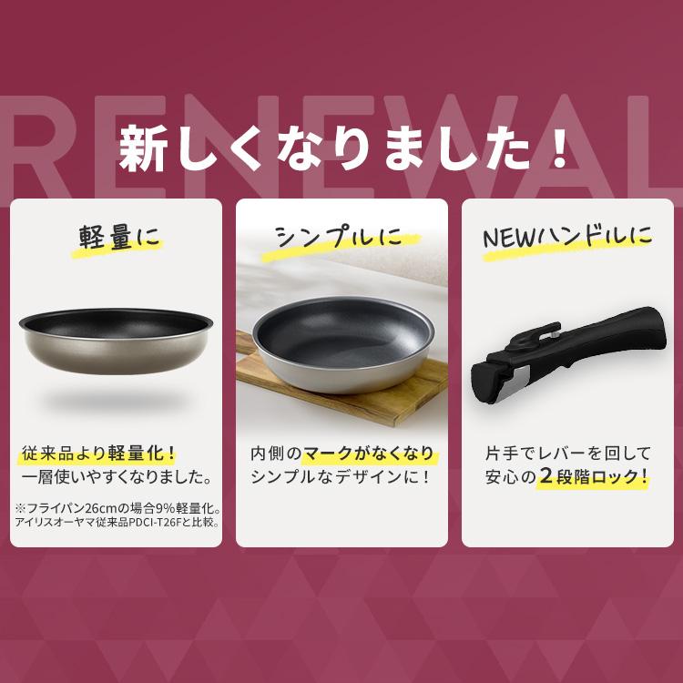 IRIS OHYAMA（アイリスオーヤマ） フライパンセット IH ガス火