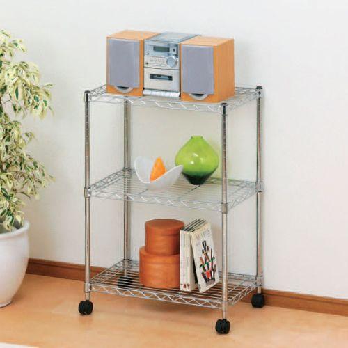 スチールラック 収納 幅55 業務用 メタルラック 3段 アイリスオーヤマ ラック メタル スチール シェルフ キャスター付き 収納ラック おしゃれ Sem 5508 Megastore Paypayモール店 通販 Paypayモール