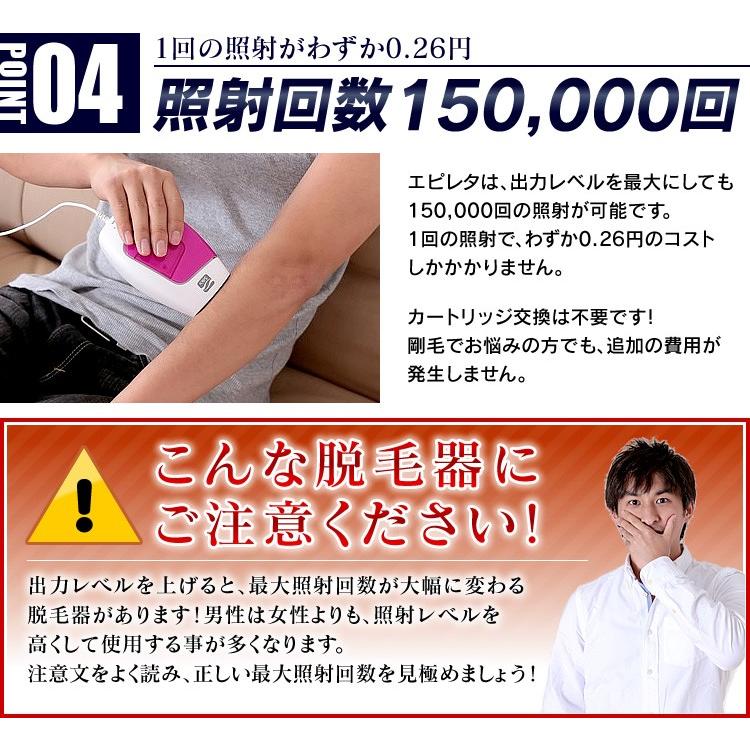アイリスオーヤマ 脱毛器 エピレタプロ 新品未使用 IRIS OHYAMA（アイリスオーヤマ） ヒゲ脱毛 メンズ 髭 脱毛 男性 家庭