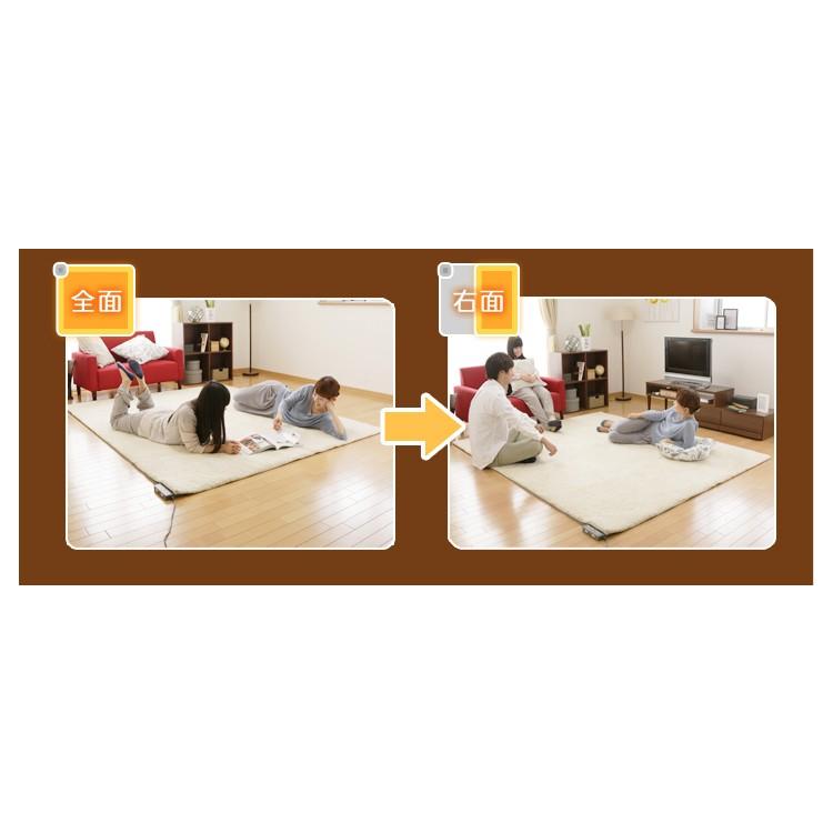 IRIS OHYAMA ホットカーペット 2畳 本体 176×176 電気カーペット