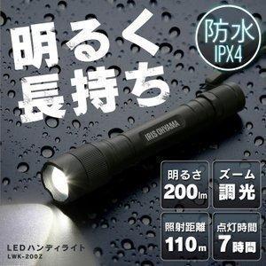 IRIS OHYAMA（アイリスオーヤマ） 懐中電灯 LED 電池 作業灯 防水