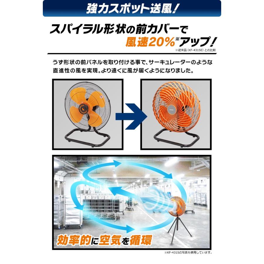 IRIS OHYAMA（アイリスオーヤマ） 扇風機 業務用 工場 業務用扇風機