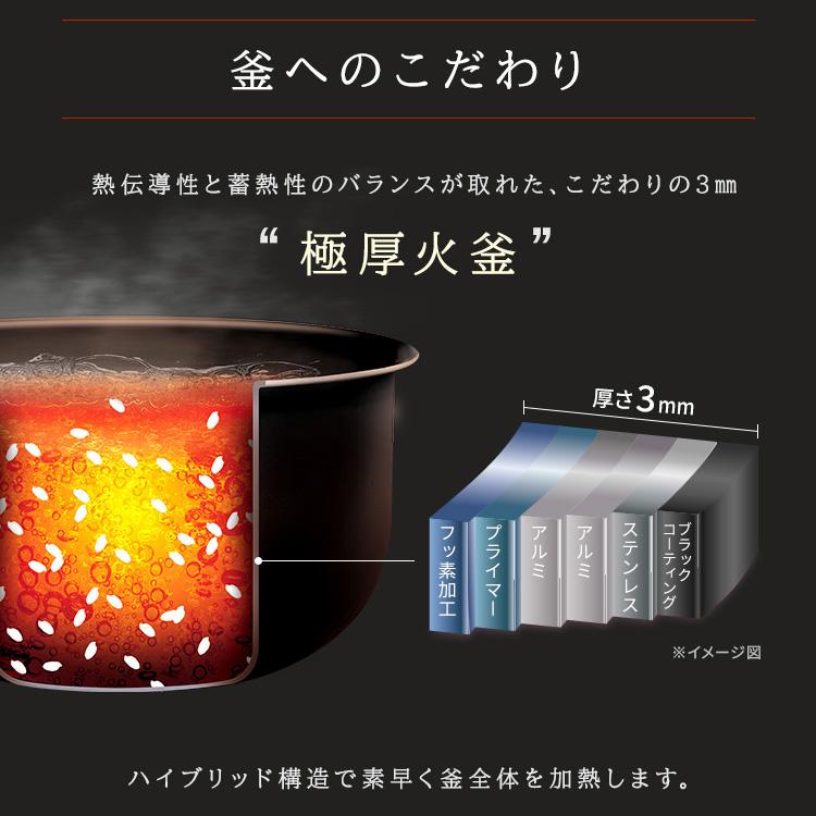 IRIS OHYAMA（アイリスオーヤマ） 炊飯器 5.5合 IHジャー炊飯器 炊飯