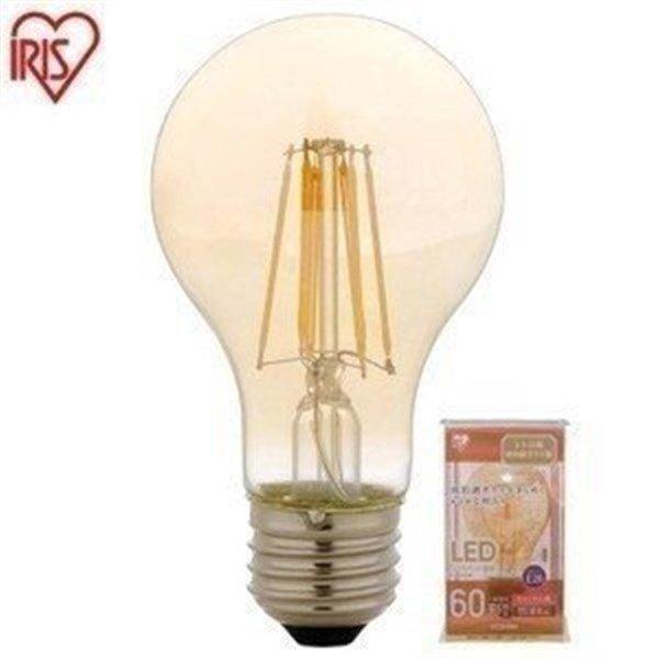 電球 Led Ledフィラメント電球 レトロ風琥珀調ガラス製 60形相当 キャンドル色 Lda7c G Fk アイリスオーヤマ おしゃれ 照明 インテリア Ledランプ Ledライト Megastore Paypayモール店 通販 Paypayモール