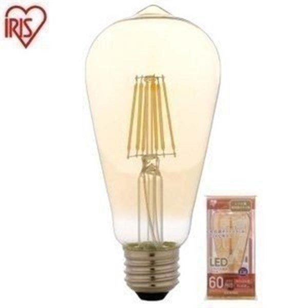 電球 Led Led電球 60w相当 アイリスオーヤマ Led 電球 フィラメント電球 レトロ 琥珀調 ガラス製 キャンドル色 Ldf7c G Fk おしゃれ 照明 Ledランプ Ledライト Megastore Yahoo 店 通販 Yahoo ショッピング