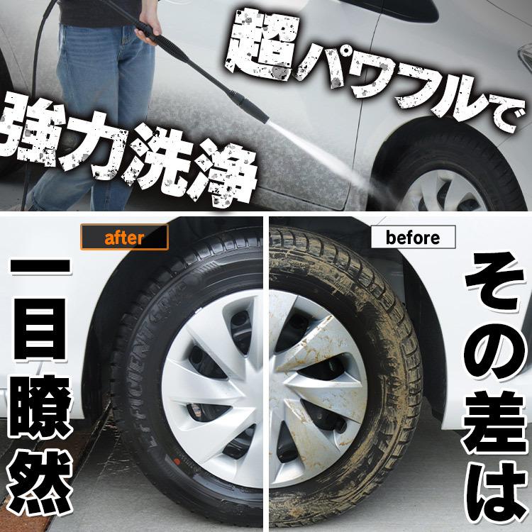 高圧洗浄機 業務用 家庭用 アイリスオーヤマ 洗車 洗浄機 掃除 ベランダ 庭掃除 FBN-601HG-D｜petkan｜02