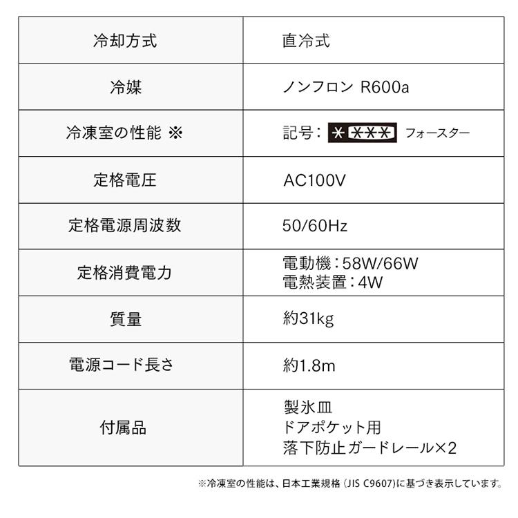 IRIS OHYAMA（アイリスオーヤマ） 冷蔵庫 一人暮らし 小型冷蔵庫 二人