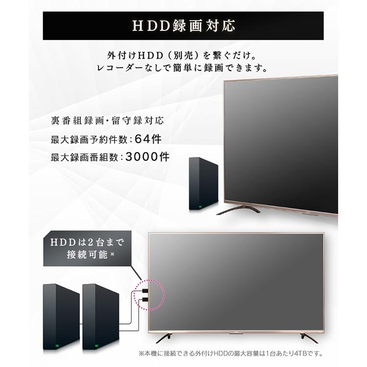 IRIS OHYAMA 55インチ 4K液晶テレビ　2021年製 irisplaza_h513849