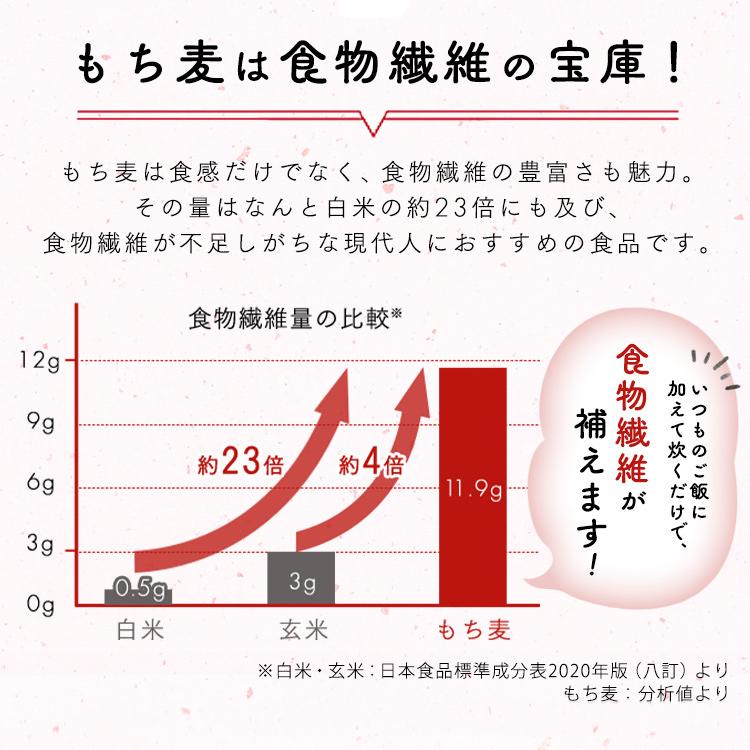 米 もち麦 国産 アイリスオーヤマ 600g 食物繊維 チャック付き もちもち 国産もち麦 おいしい (スタンドチャック付)|petkan|04