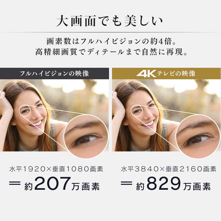 IRIS OHYAMA（アイリスオーヤマ） テレビ 50インチ 4K 50型 液晶テレビ