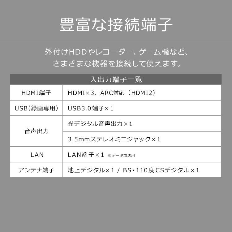 IRIS OHYAMA（アイリスオーヤマ） テレビ 55型 本体 新品 アイリス