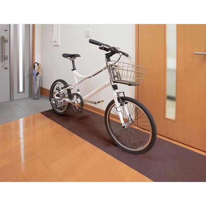 タイルカーペット 洗える カーペット 室内保管 玄関マット 自転車置きマット カテキン入り Ki 16 ブラウン サンコー Megastore Paypayモール店 通販 Paypayモール