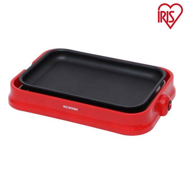 たこ焼き器 焼肉 たこやき機器 2枚プレート ホットプレート アイリス 着脱式 鉄板 プレート PHP-24W-R | ブランド登録なし | 07