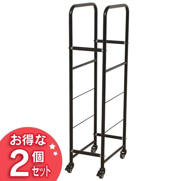 移動式スチールタイヤラック キャスター付き 中型２個セット タイヤラック タイヤラックカバー キャスター付 セット タイヤスタンド