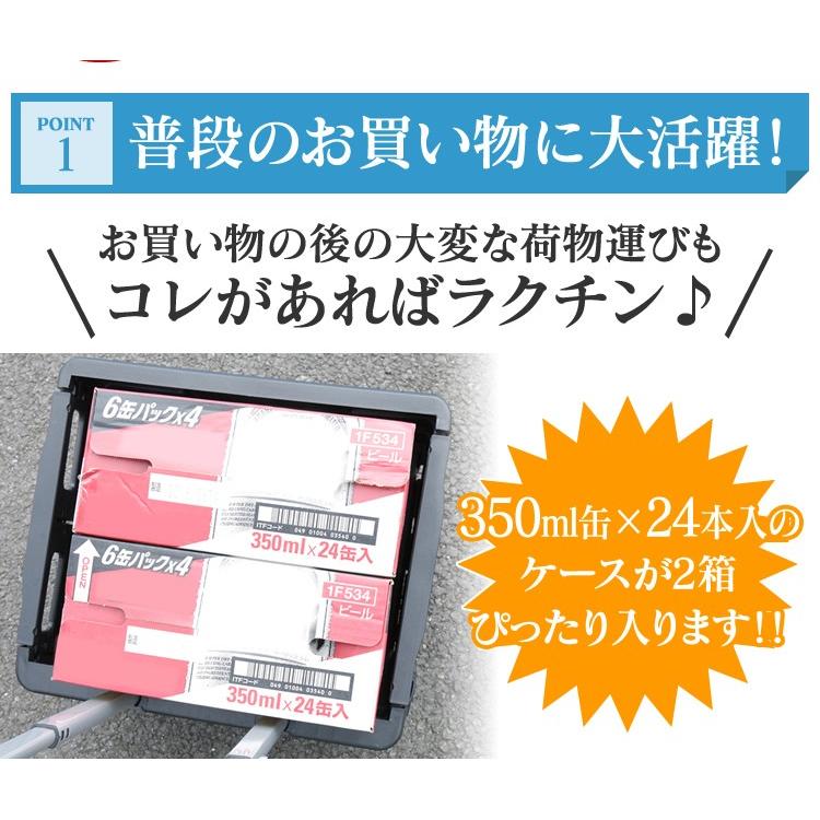 キャリーカート 折りたたみ 軽量 台車 コンパクト 組み立て アウトドア ショッピングカート 大容量 キャリーワゴン 収納 すべり止め ゴムバンド 30kg  ZD-01｜petkan｜02