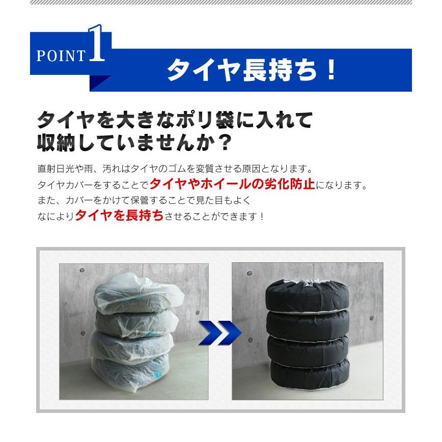 残りわずか】 AlaSou タイヤカバー 屋外 防水 厚手420D 幅65×高さ90cm 3年耐久タイヤ保管4本 紫外線 雨よけカバー タイヤ収納 普通車 普通車用 Mサイズ タイヤカバー 超厚手420D チャック付き シルバー