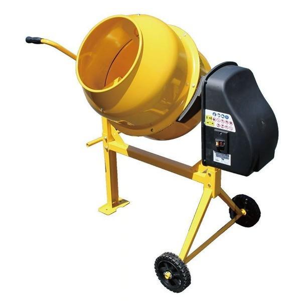 コンクリートミキサー 120L 小型 家庭用 まぜ太郎 電動 モーター式