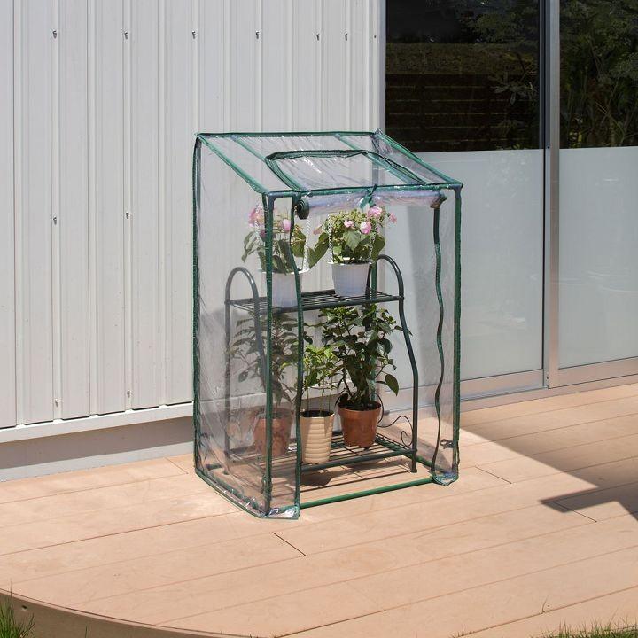 ビニール温室 フラワースタンド用 スリム パイプ ジョイント グリーン ビニール クリア Grh 17 タカショー 簡易 ミニ 小型 温室 D Megastore Paypayモール店 通販 Paypayモール