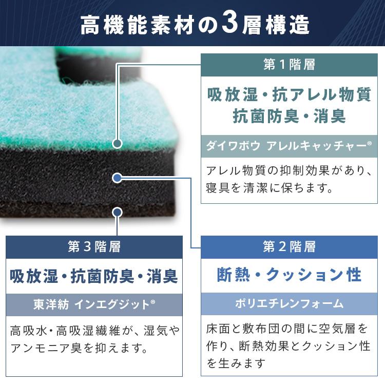 すのこ型吸湿マット エアジョブPlus アレルキャッチャータイプ