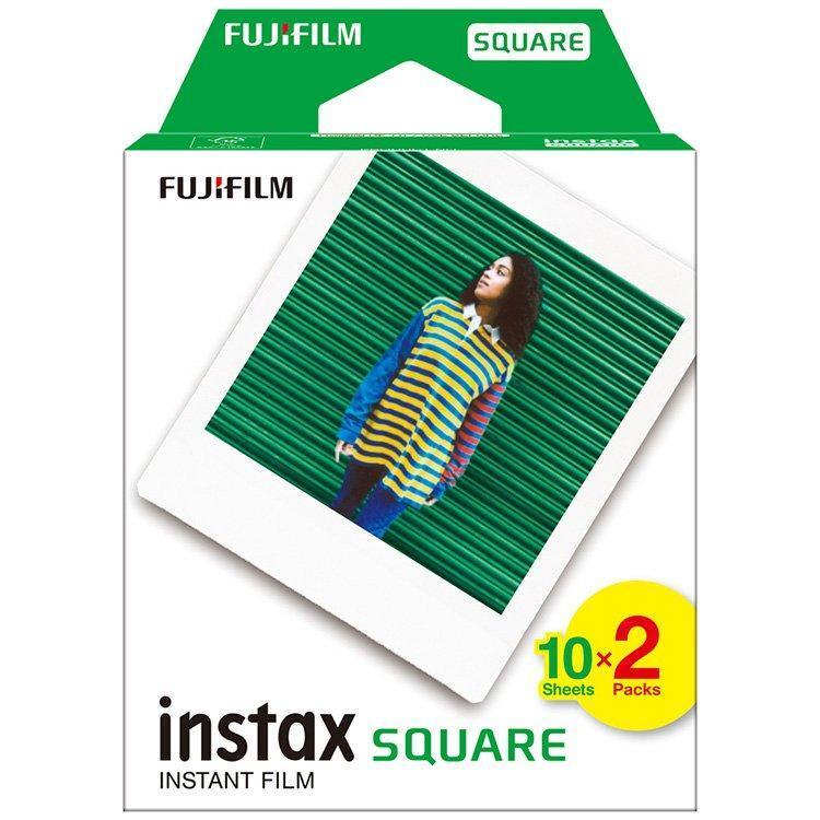 FUJIFILM スクエアフォーマットフィルム 20枚入 instax SQUARE INSTAX SQUARE WW 2
