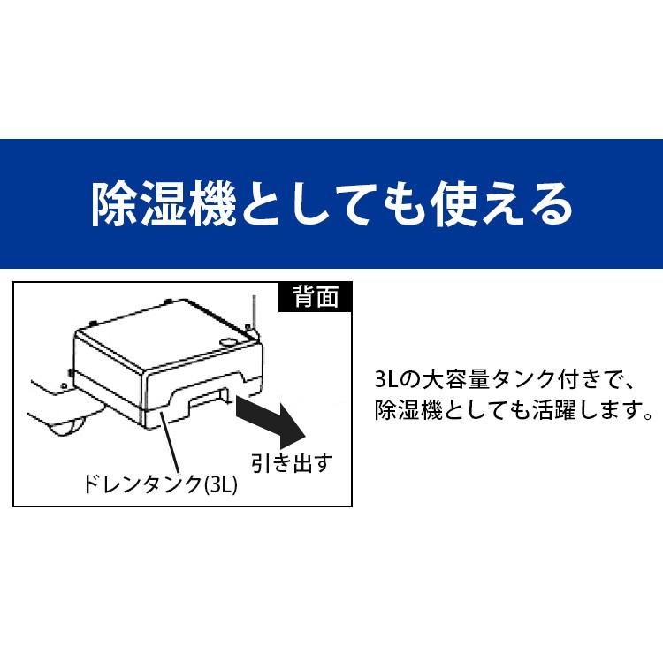 スポットクーラー 業務用 ナカトミ スポットエアコン ミニスポットクーラー 冷風機 移動式 小型スポットクーラー SAC-1800N(D) 新生活｜petkan｜10