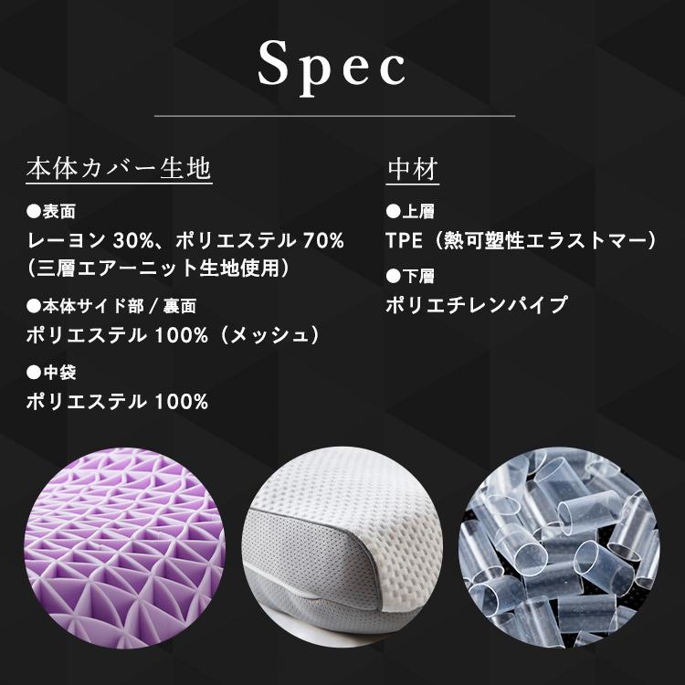 枕 まくら ジェル枕 ハニカムジェル 肩こり 快眠枕 ピロー いびき防止