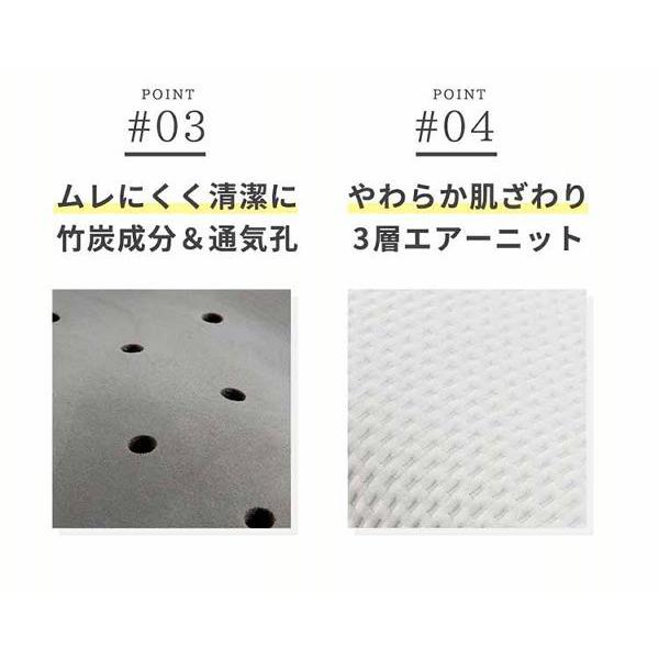 枕 まくら 首こり 低反発 頸椎安定型 肩こり 横向き 高さ調節 ピロー ギフト 体圧分散 横向き寝 仰向き寝 ネックサポート NTMD-3050｜petkan｜05