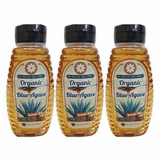シロップ オーガニック 甘味料 天然甘味料 3本 ブルー アベガシロップ