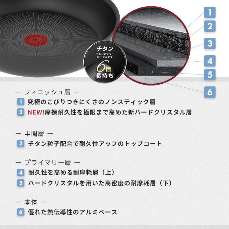 T-fal（ティファール） フライパン T-fal 9点セット インジニオ・ネオ