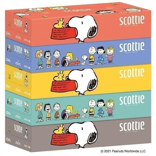 スコッティ（scottie） ティッシュペーパー スヌーピー （320枚（160組